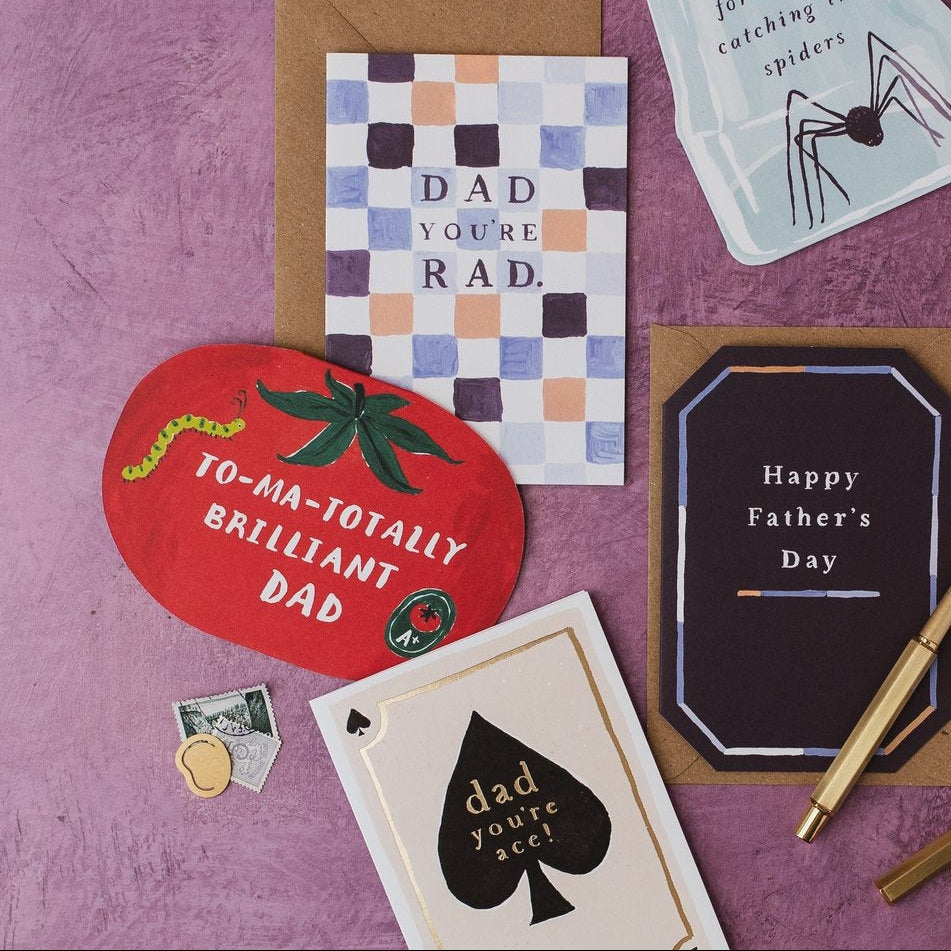 Tomato Father's Day card by Sister Paper Co