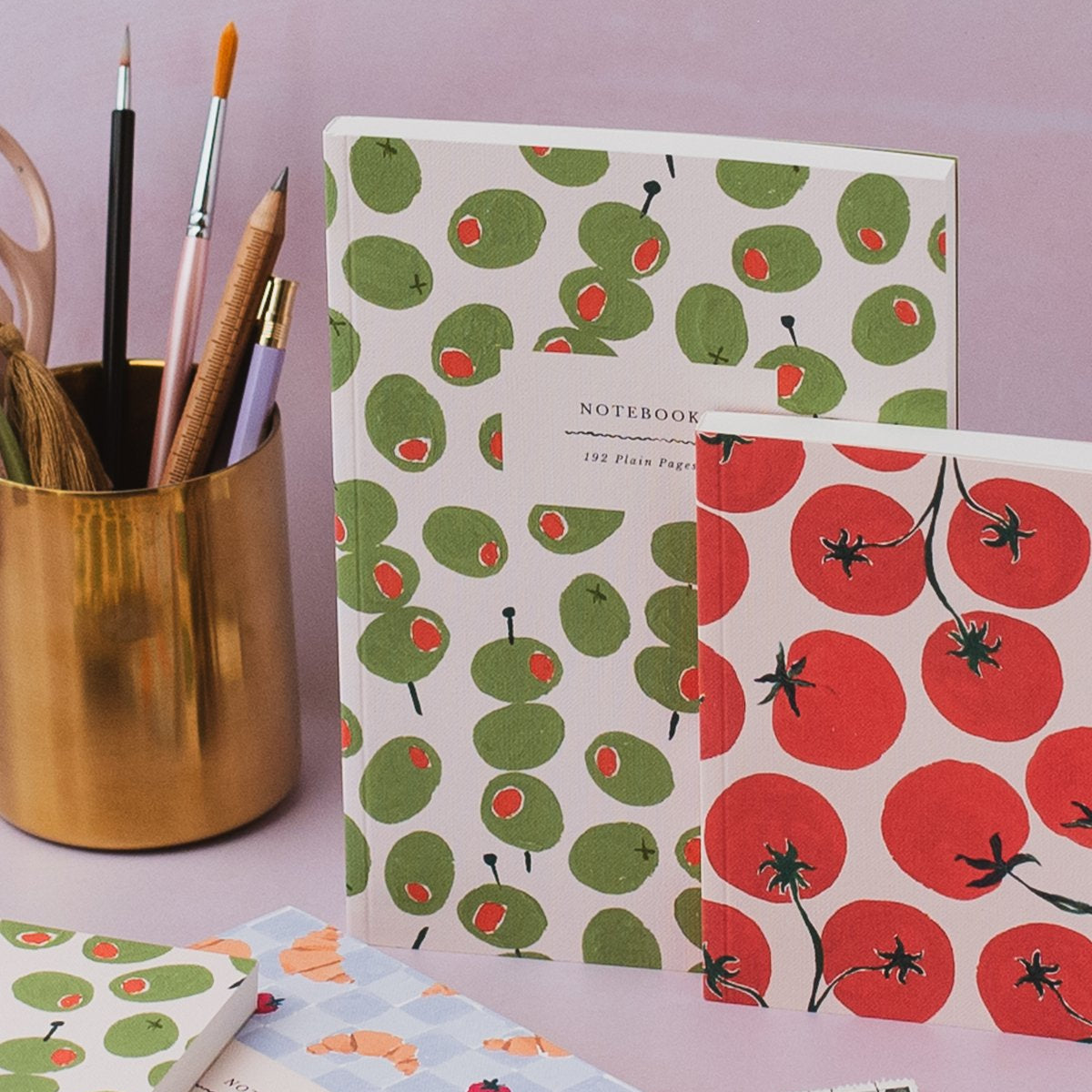 Sister Paper Co notebooks styled together