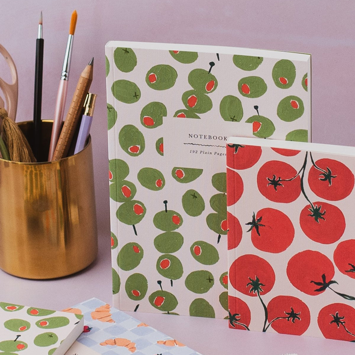 Sister Paper Co notebooks styled together