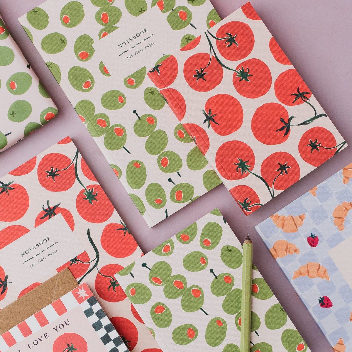 Sister Paper Co notebooks displayed together