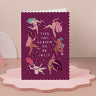 Feminist and funny Christmas card