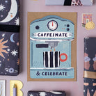 Coffee birthday card by Sister Paper Co
