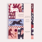 Wild & Free horse notebook shown close up