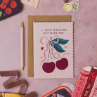 Sister Paper Co Valentine's cards displayed together