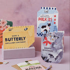 Sister Paper Co birthday cards displayed together