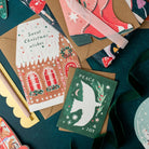 A collection of Christmas Cards created by Sister Paper Co